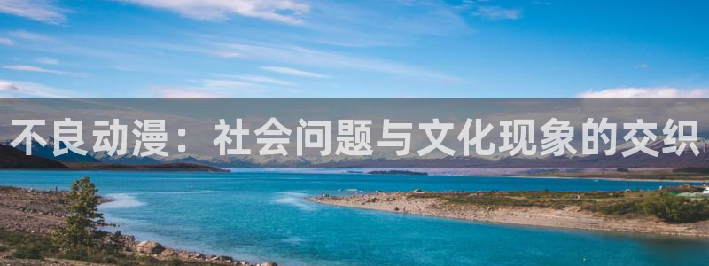 age动漫网下载：不良动漫：社会问题与文化现象的交织